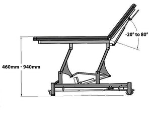 2-Section Synergy-C Treatment Table Electric