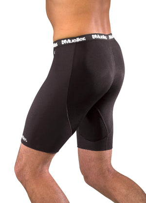 Mueller Compression Shorts With Breathable Panel